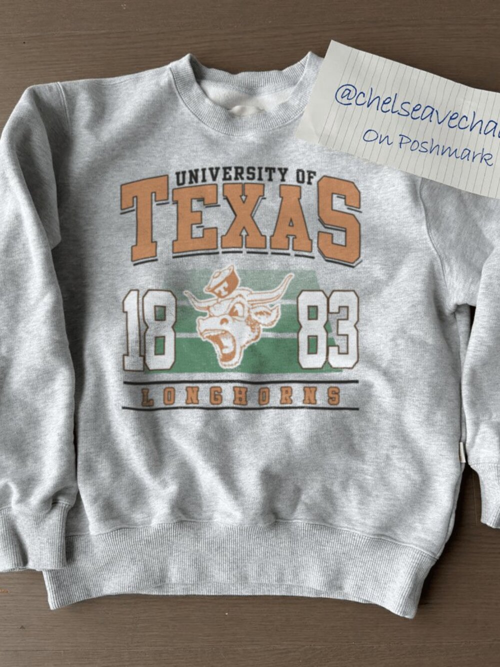 Vintage University of Texas Longhorns Football Sweatshirt, Retro NCAA Shirt Tee